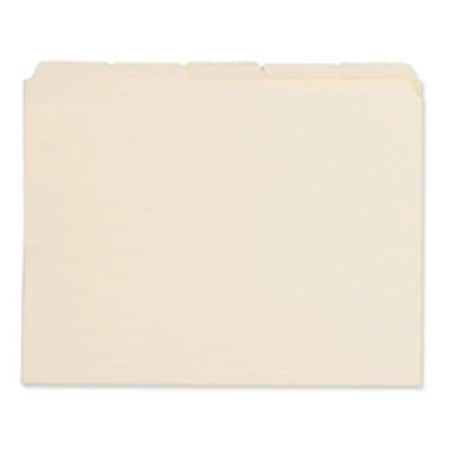 Davenport File Folder- .2-Cut Tab- 11 Pt.- Letter- Manila DA523580